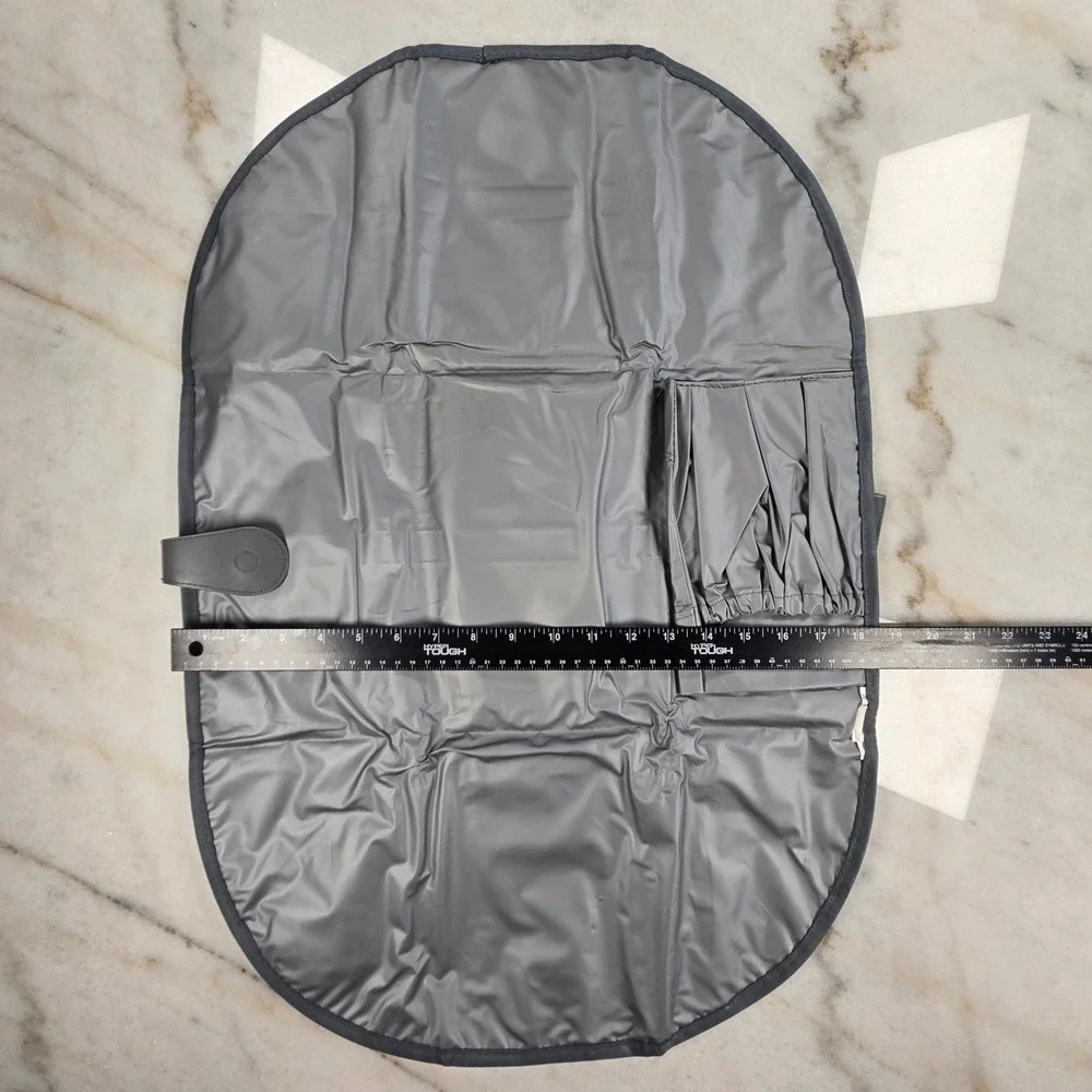 Eddie Bauer Portable Changing Pad Grey Geometric Travel Diaper Clutch Baby Gear
